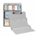 WhiteCoat Clipboard® Trifold - White Critical Care Edition
